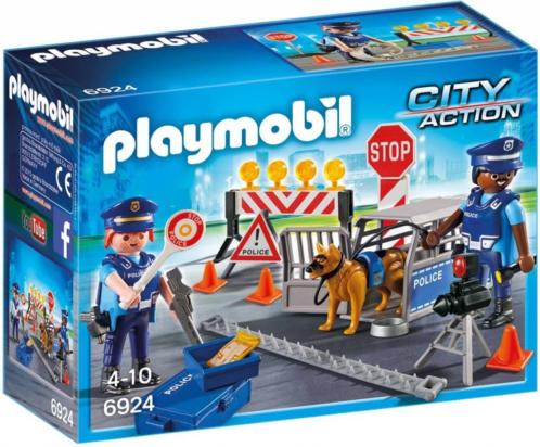 kralen Artiest gespannen Playmobil 6924 Politie Wegversperring - Hobma Modelbouw B.V.