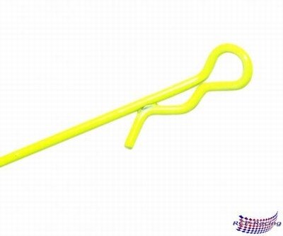RCP-11033 Body clips lang, geel (4 st