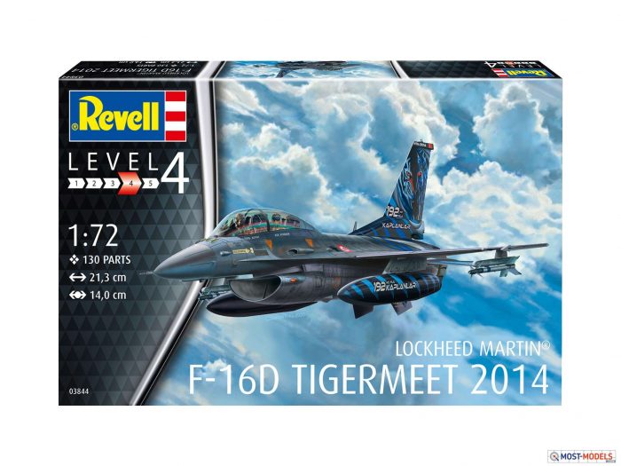 REVELL 03844 Lockheed Martin f-16D Tigermeet 2014