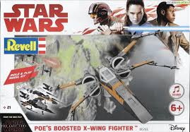Rev 06763 Star Wars Poe's boosted x-wing fighter