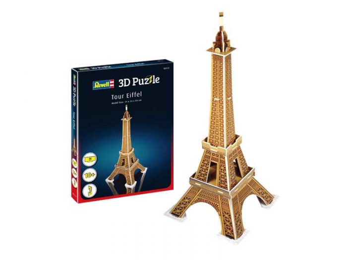Revell 00111 3D puzzle Eiffeltoren 14x14x34 cm