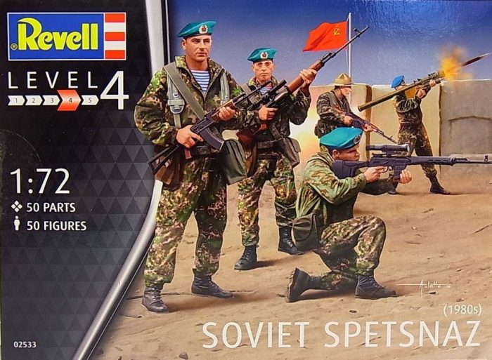 Revell 02533 soviet spetsnaz 1980s