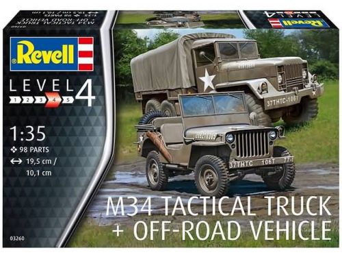 Revell 03260 M34 Tactical Truck & off