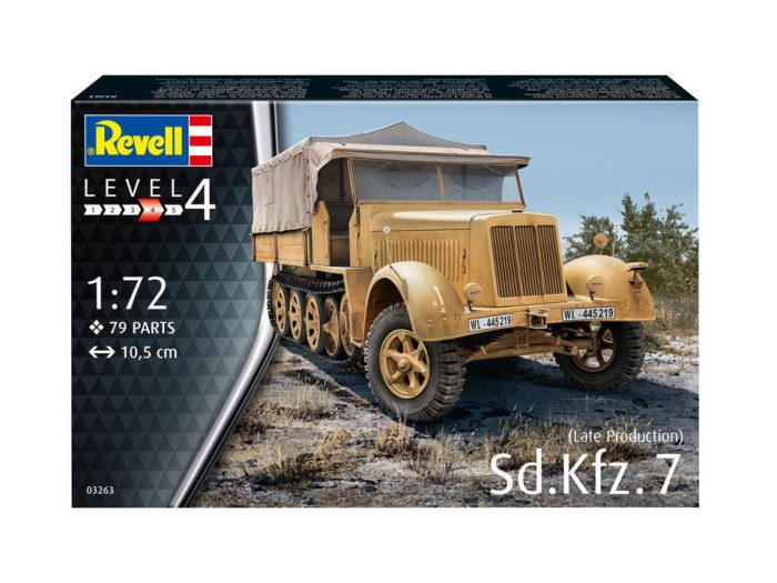Revell 03263 Sd. Kfz.7 Late Production