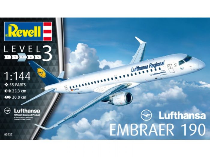 Revell 03937 Lufthansa Embraer 190