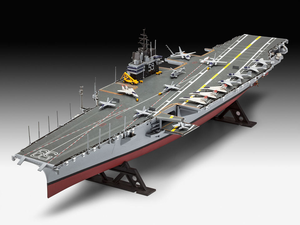 Behandeling Berekening Aan het leren Revell 05156 USS Forrestal (CVA-59) - Hobma Modelbouw B.V.