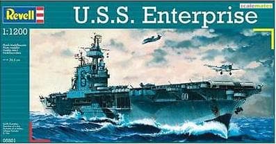 Revell 05801 U.S.S. Enterprise (WWII) 1:1200