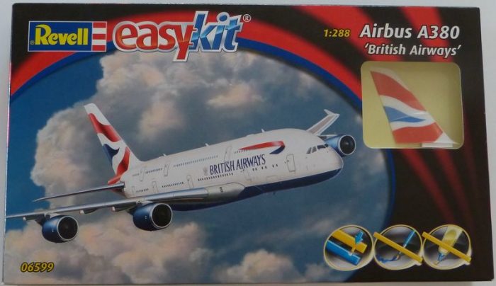 Revell 06599 Airbus A380 British Airways Easykit 1:288