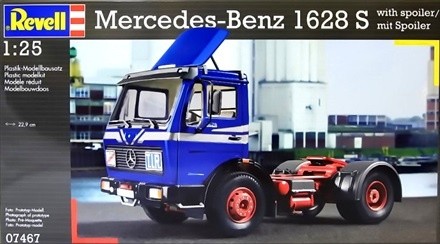Revell 07467 Mercedes Benz 1628S met Spoiler