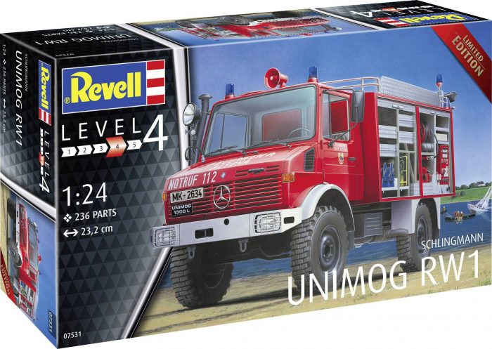 Revell 07531 schlingmann unimog RW1