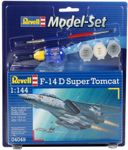 Revell 64049 Model Set F-14D Super Tomcat incl aqua verf lijm kwastje
