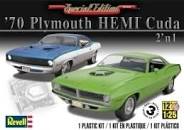 Revell 85-4268 '70 Plymouth Hemi Cuda 2'n 1