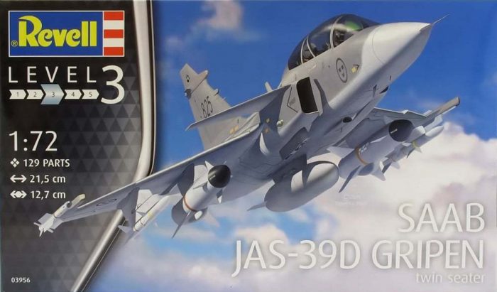 Revell Model Set Saab Jas-39D Gripe