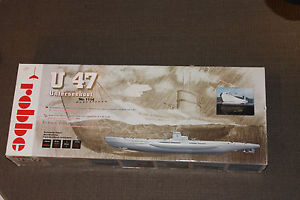 Robbe 1114 U-Boot U 47 Met motoren Nieuw in doos