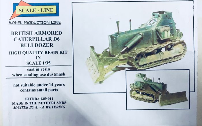 Scale-Line 135011 British Armored Caterpillar D6