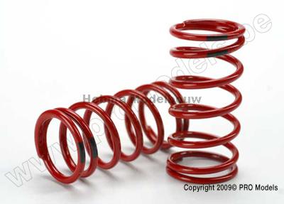 Spring, shock (red) (GTR) (4.4 rate bl