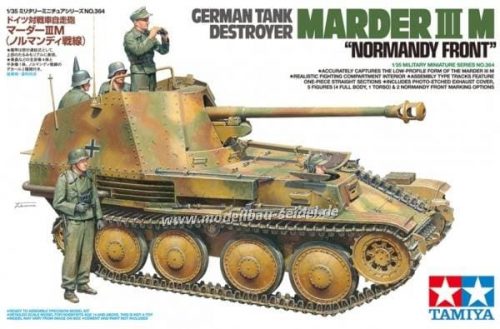 TAMIYA 35364 GERMAN Tank DESTROYER MARDER III M normandy front