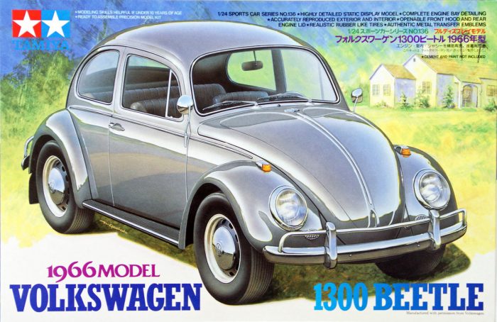 Tamiya24136 Volkswagen Kever1300 1966 1:24