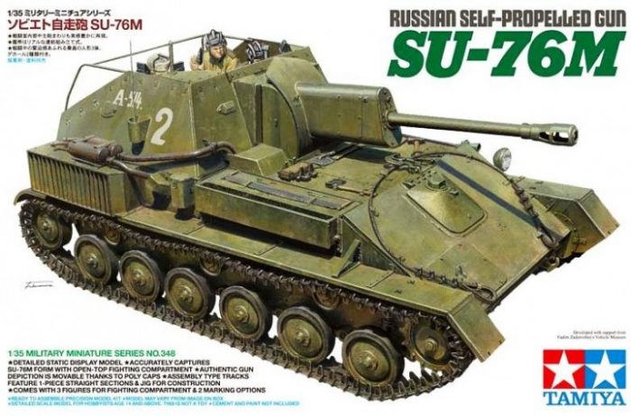 Tamiya 3534 Sov. SU-76M Panzerhaubitze