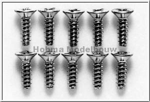 Tamiya 50578 3 x 10 mm countersunk tapping screw