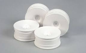 Tamiya 53473 medium-narrow white dish wheels ( offset+2 )