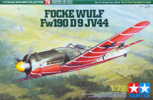 Tamiya 60778 Focke Wulf Fw190 D-9 JV44