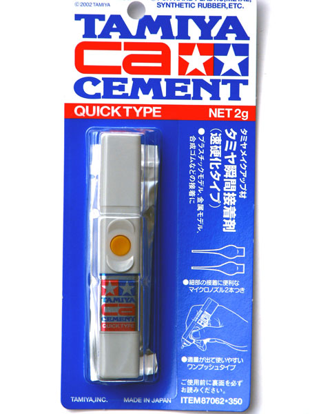 Tamiya 87062 CA Cement (Quick Type)