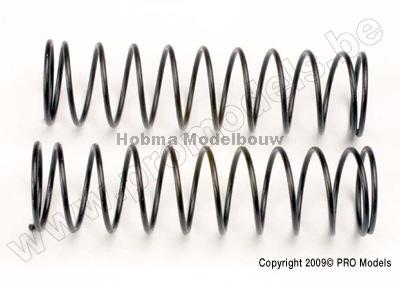 Traxxas 2458 Springs, front (black) (2