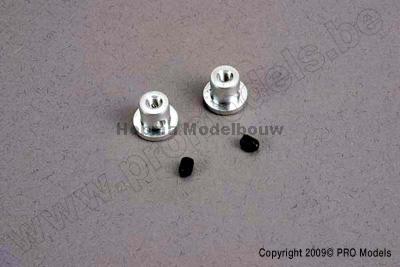 Traxxas 2615 Wing buttons (2)/ set scr
