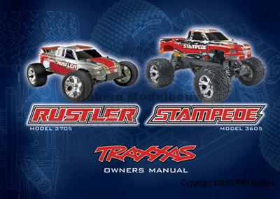 Traxxas 3798 Owners manual, Rustler, S