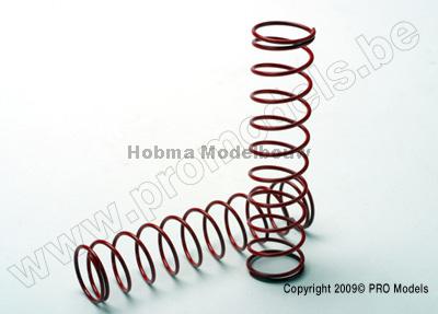 Traxxas 4957 Springs, red (for Ultra S