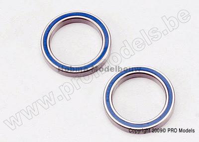 Traxxas 5182 Ball bearings, blue rubber