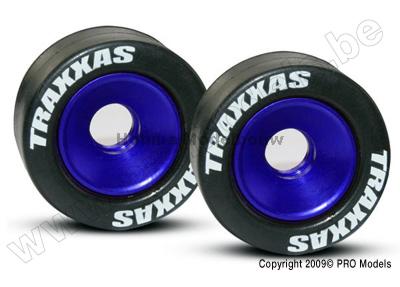 Traxxas 5186A Wheels, aluminum (blue-a