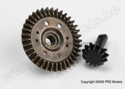 Traxxas 5379X Ring gear, differential/ pinion gear,