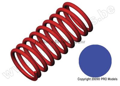 Traxxas 5444 Spring, shock (red) (GTR) (5.9 rate bl