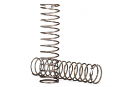 Traxxas 8043 springs , shock (natural finish)