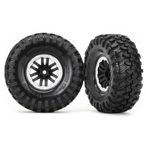 Traxxas 8272X Tires And Wheels, Assembled, Glued (TRX-4, Canyon Trail 1.9 Tires)