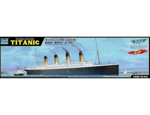 Trumpeter 03719 RMS Titanic Mail Schip (w/led)
