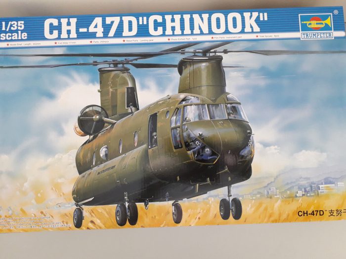 Trumpeter 05105 CH-47D CHINOOK HELI 1:35
