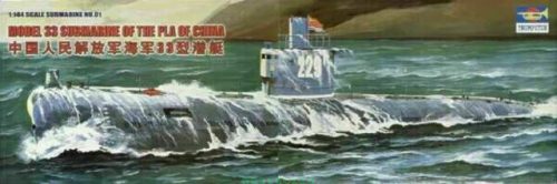 Trumpeter 05901 1/144 Assemble Model Chinese Type 33 Submarine