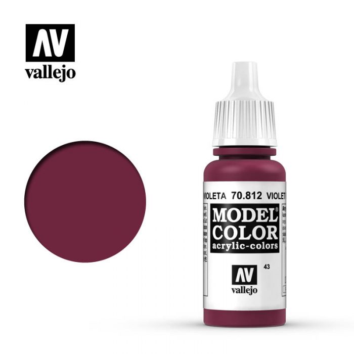 Vallejo 70812 (43) Model Color Violet Red