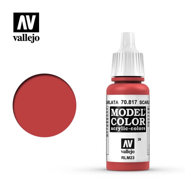 Vallejo 70817 (26) Model Color Scarlet