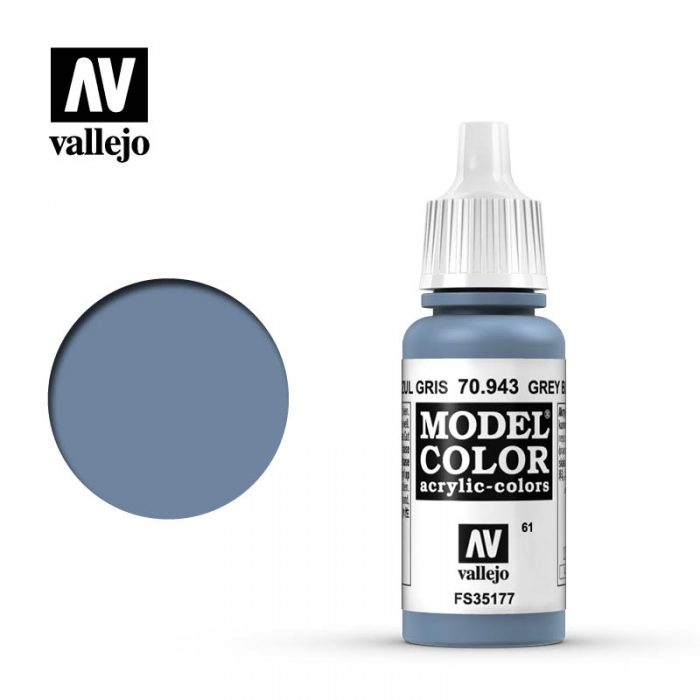Vallejo 70943(61) Model Color Grey Blue