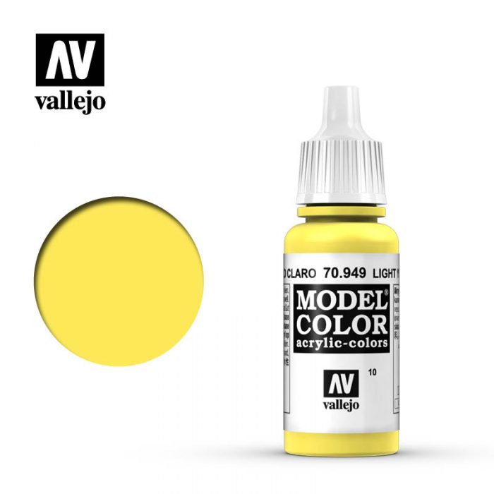 Vallejo 70949 (10) Model Color Light Yellow