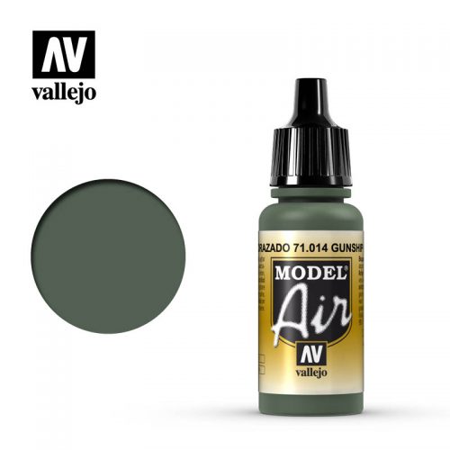 Vallejo 71014 MODEL AIR GUNSHIP GREEN