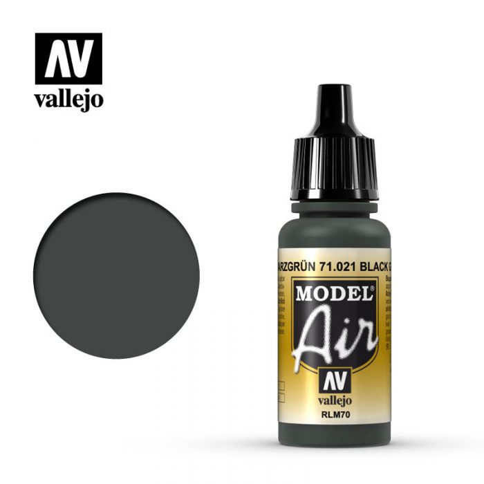 Vallejo 71021 MODEL AIR BLACK GREEN