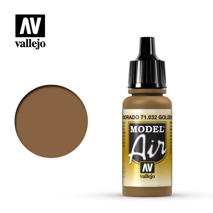 Vallejo 71032 MODEL AIR GOLDEN BROWN
