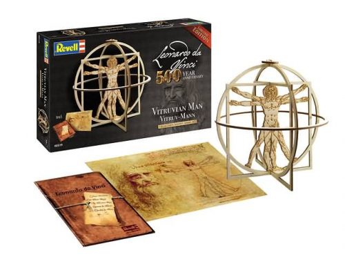 Vitruvian Man van Leonardo da Vinci Limited edtion