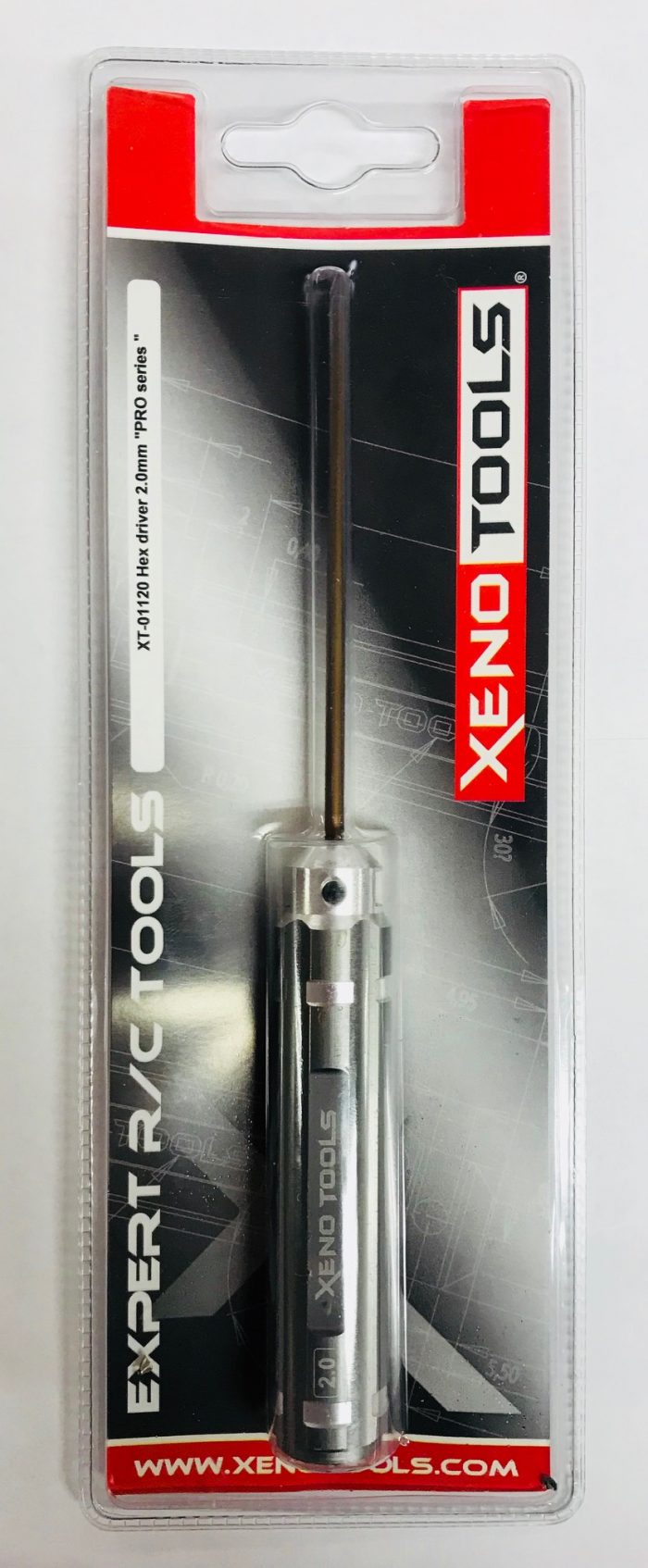 XENO TOOLS 01120 HEX DRIVER PRO 2.0 MM