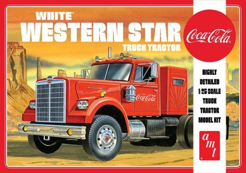 amt 1160 White Western star Semi Tractor (Coca Cola)